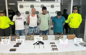 Capturados por la Policía de Cartagena. 