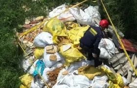 Lugar donde lo encontraron.