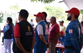 La Cruz Roja entregará camillas, botiquines, moto bomba, entre otros elementos. 