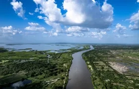 Imagen del Canal del Dique.