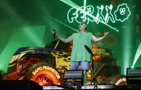 'Luna' y 'Normal' fueron coreados por el público que acompañó a Feid.