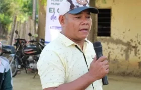 El Alcalde de Santa Bárbara de Pinto, Hegel Garizao Osorio.