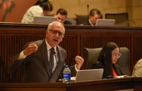 El Ministro de Salud, Guillermo Jaramillo.