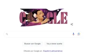 Lola Beltrán en doodle.