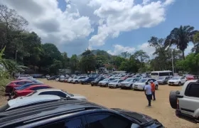 Foto referencia de parqueaderos en Minca