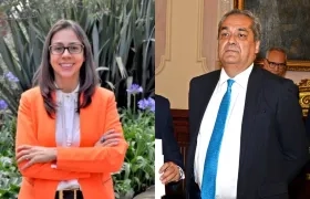 Carolina Olarte y Juan José Quintana Aranguren.
