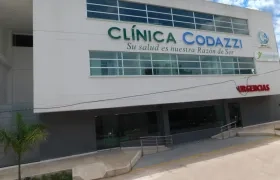 Clínica Codazzi en donde fueron atendidos dos de los menores
