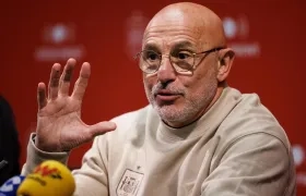 Luis De la Fuente, entrenador de la selección española. 