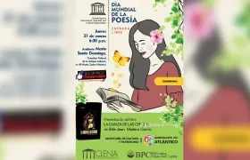 El afiche del evento de este jueves en la Aduana