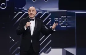 Gianni Infantino, presidente de la Fifa. 
