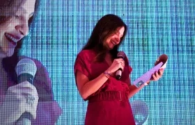 Katia Nule de Char en la conmemoración del Día de la Mujer