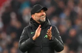 Jürgen Klopp, entrenador el Liverpool. 