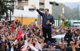 El actual presidente Nicolás Maduro podría aspirar a un tercer mandato. 