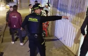 Operativos de la Policía de Bogotá en la localidad de Usme.