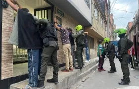 Foto referencia de operativos de la Policía de Bogotá