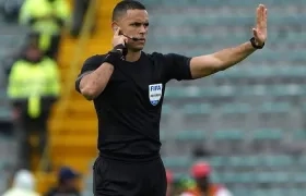 El cartagenero Carlos Ortega, árbitro internacional de Colombia.