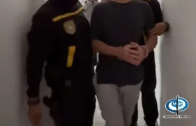 Tareck El Aissami al momento de su captura.