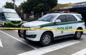 Hombres armados llegaron a la calle 75 con la carrera 44.