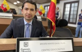 Concejal Daniel Briceño.