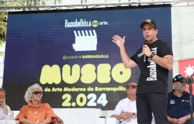 El Alcalde de Barranquilla, Alex Char.