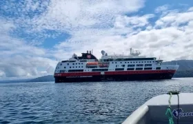 El Crucero MS Fram llegará el viernes.