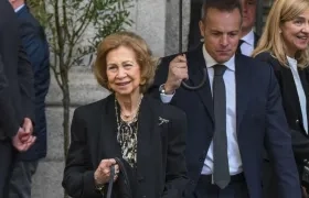 La reina Sofía tiene 85 años de edad.