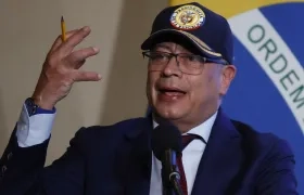 El Presidente Gustavo Petro. 