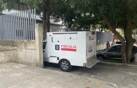 El cuerpo del hombre baleado fue llevado a Medicina Legal. 