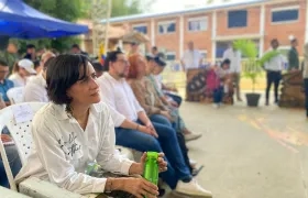 La ministra Susana Muhamad en la instalación de la asamblea popular por la paz y la vida en Caucasia a cargo del Presidente Petro