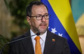 Ministro de Relaciones Exteriores venezolano, Yván Gil.