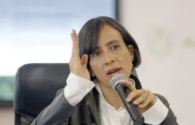 La Ministra de Ambiente Susana Muhamad.