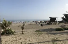 Playa Hollywood de Bocagrande.