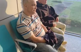 Primera imagen de Jaime Saade en poder de las autoridades colombianas.