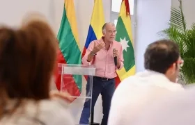 Eduardo Verano, gobernador del Atlántico.