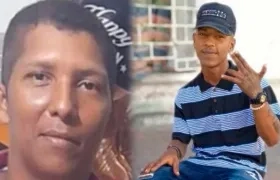 Jorge Armando Molinares Malvido y el presunto sicario Wilson Alfonso Luna Pérez. 