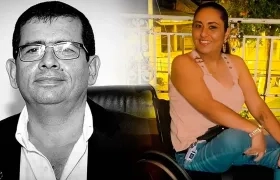 Carlos Arturo Londoño y Clarivet Ocampo, fallecidos.