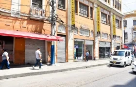 Zona recuperada del centro de Barranquilla. 