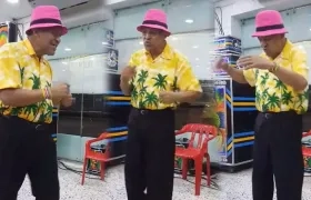 William López, personaje popular en el Centro de Barranquilla 