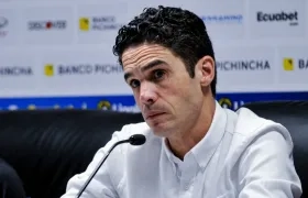 El español Josep Alcácer, entrenador de Liga de Quito. 