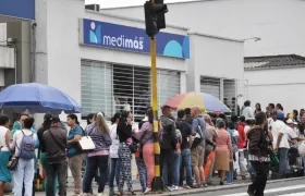 Fachada de Medimás EPS. 