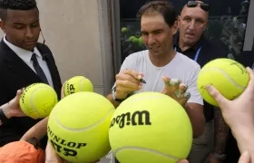 Rafael Nadal debutará este martes contra el italiano Flavio Colbolli.