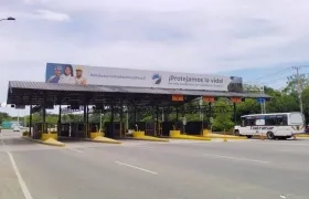 El peaje está ubicado en la vía Ruta Caribe II.