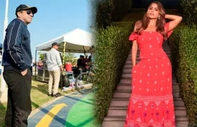 Alejandro Char y Sofía Vergara.