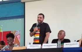 El gobernador Yamil Arana y el representante a la Cámara Gersel Pérez