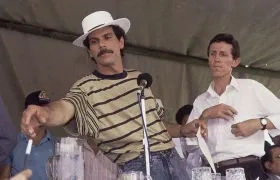 Carlos Pizarro Leongómez y Antonio Navarro Wolf