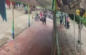 Momento en que ocurrió el crimen del dueño de estadero. 