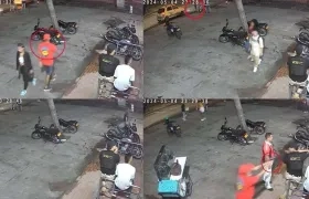 Secuencia del ataque armado.