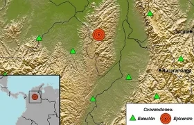 El temblor fue localizado a 35 kilómetros del municipio de Santa Rosa