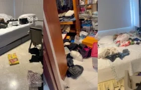 Los ladrones revisaron todos los rincones de la casa para apoderarse de objetos de valor. 