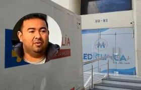 Jorge Luis Alfonso López estaba recibiendo atención médica en la IPS Mediclínica.